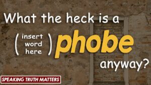 What The Heck Is A Phobe Anyway?
